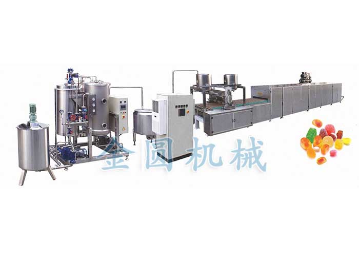 深圳市软糖生产线剥皮软糖浇注机 - 方案